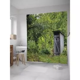 Шторка-занавеска для ванной JOYARTY