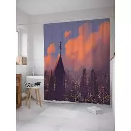 Шторка-занавеска для ванной JOYARTY