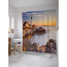 Шторка-занавеска для ванной JOYARTY