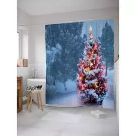 Шторка-занавеска для ванной JOYARTY