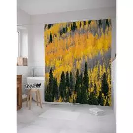 Шторка-занавеска для ванной JOYARTY