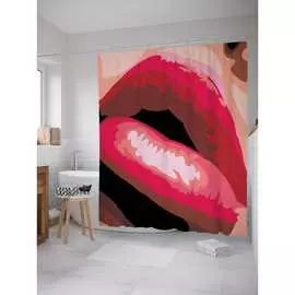 Шторка-занавеска для ванной JOYARTY