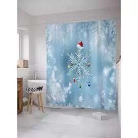 Шторка-занавеска для ванной JOYARTY