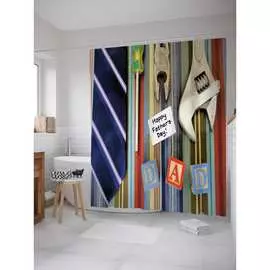 Шторка-занавеска для ванной JOYARTY