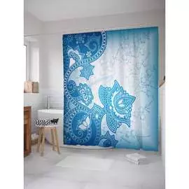 Шторка-занавеска для ванной JOYARTY