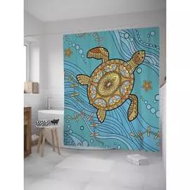 Шторка-занавеска для ванной JOYARTY