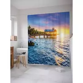 Шторка-занавеска для ванной JOYARTY