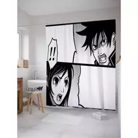 Шторка-занавеска для ванной JOYARTY