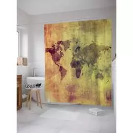 Шторка-занавеска для ванной JOYARTY