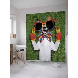 Шторка-занавеска для ванной JOYARTY