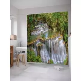 Шторка-занавеска для ванной JOYARTY