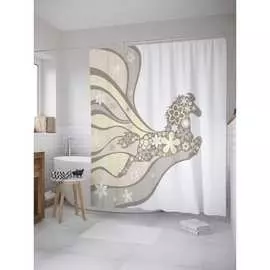 Шторка-занавеска для ванной JOYARTY