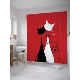 Шторка-занавеска для ванной JOYARTY