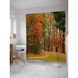 Шторка-занавеска для ванной JOYARTY