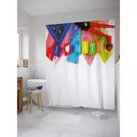 Шторка-занавеска для ванной JOYARTY