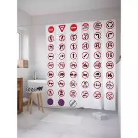 Шторка-занавеска для ванной JOYARTY