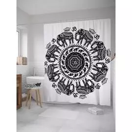 Шторка-занавеска для ванной JOYARTY