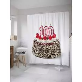 Шторка-занавеска для ванной JOYARTY