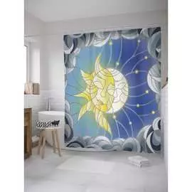 Шторка-занавеска для ванной JOYARTY