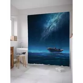 Шторка-занавеска для ванной JOYARTY