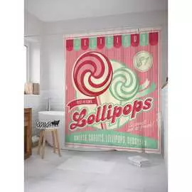 Шторка-занавеска для ванной JOYARTY