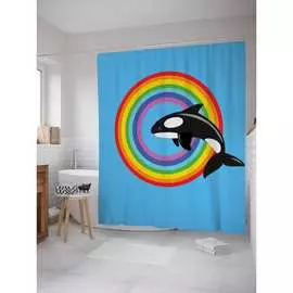 Шторка-занавеска для ванной JOYARTY