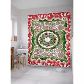 Шторка-занавеска для ванной JOYARTY