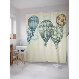 Шторка-занавеска для ванной JOYARTY