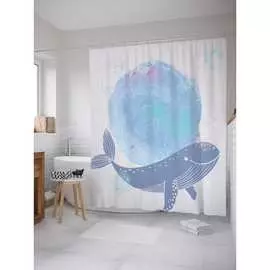 Шторка-занавеска для ванной JOYARTY