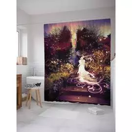 Шторка-занавеска для ванной JOYARTY