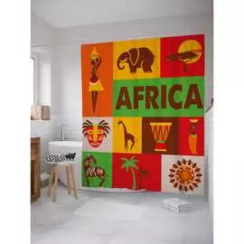 Шторка-занавеска для ванной JOYARTY