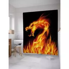 Шторка-занавеска для ванной JOYARTY