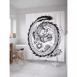 Шторка-занавеска для ванной JOYARTY