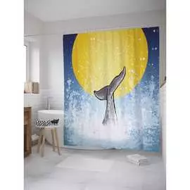 Шторка-занавеска для ванной JOYARTY