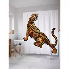 Шторка-занавеска для ванной JOYARTY