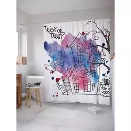 Шторка-занавеска для ванной JOYARTY