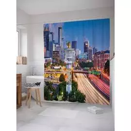 Шторка-занавеска для ванной JOYARTY