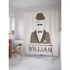 Шторка-занавеска для ванной JOYARTY