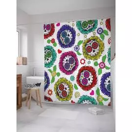 Шторка-занавеска для ванной JOYARTY