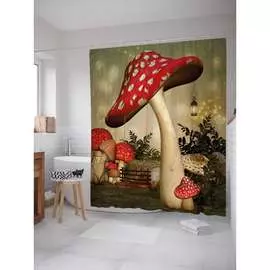 Шторка-занавеска для ванной JOYARTY