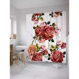 Шторка-занавеска для ванной JOYARTY