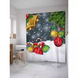 Шторка-занавеска для ванной JOYARTY