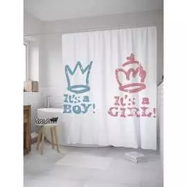 Шторка-занавеска для ванной JOYARTY