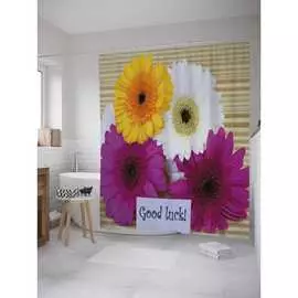 Шторка-занавеска для ванной JOYARTY