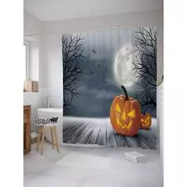 Шторка-занавеска для ванной JOYARTY