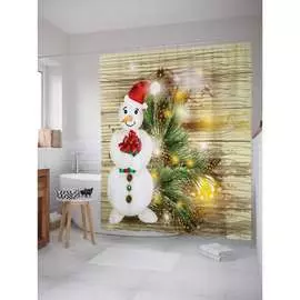 Шторка-занавеска для ванной JOYARTY