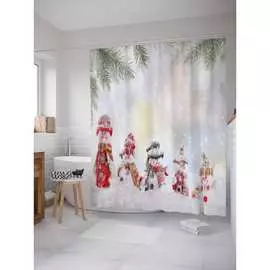 Шторка-занавеска для ванной JOYARTY