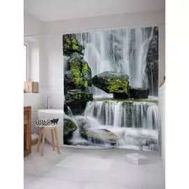 Шторка-занавеска для ванной JOYARTY