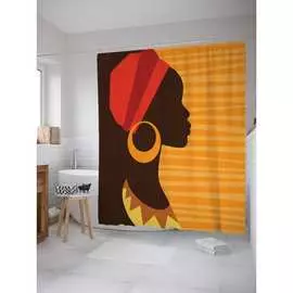 Шторка-занавеска для ванной JOYARTY