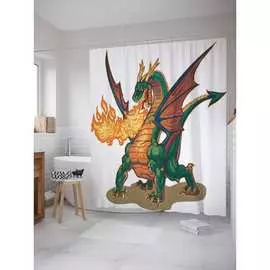 Шторка-занавеска для ванной JOYARTY